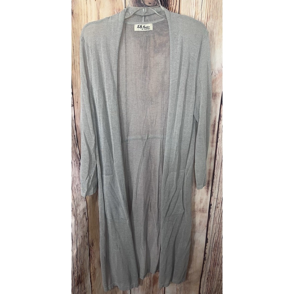 Selfie Couture by Trendology Duster Cardigan Beige One Size